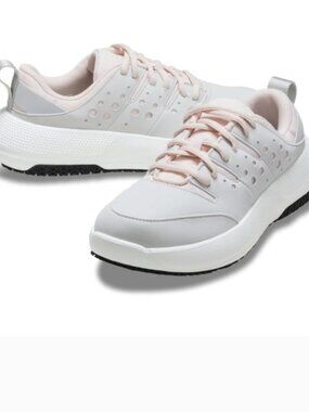 Crocs On The Clock Work Sneaker Atmosphere Multi Size 9 NWOB